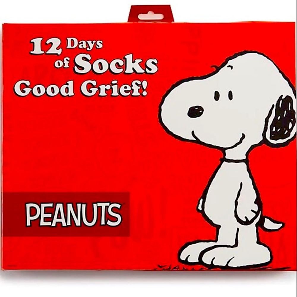 12 Days of Socks- Peanuts